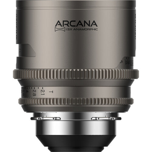 DZOFilm Arcana Anamorphic Prime 3-Lens Kit (ARRI PL, Titanium) 32/45/75mm