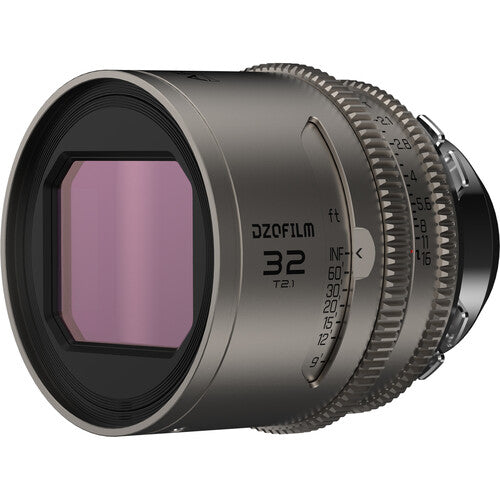 DZOFilm Arcana Anamorphic Prime 3-Lens Kit (ARRI PL, Titanium) 32/45/75mm