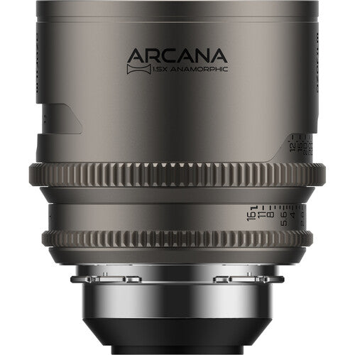 DZOFilm Arcana Anamorphic Prime 3-Lens Kit (ARRI PL, Titanium) 32/45/75mm