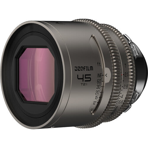 DZOFilm Arcana Anamorphic Prime 3-Lens Kit (ARRI PL, Titanium) 32/45/75mm
