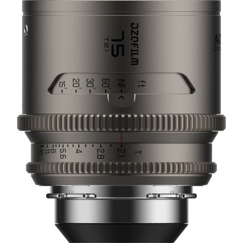 DZOFilm Arcana Anamorphic Prime 3-Lens Kit (ARRI PL, Titanium) 32/45/75mm