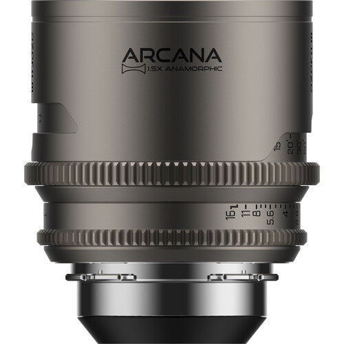 DZOFilm Arcana Anamorphic Prime 3-Lens Kit (ARRI PL, Titanium) 32/45/75mm