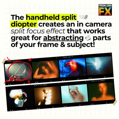 Handheld Split Diopter FX Filter 150mm Precision Focus Enhancer