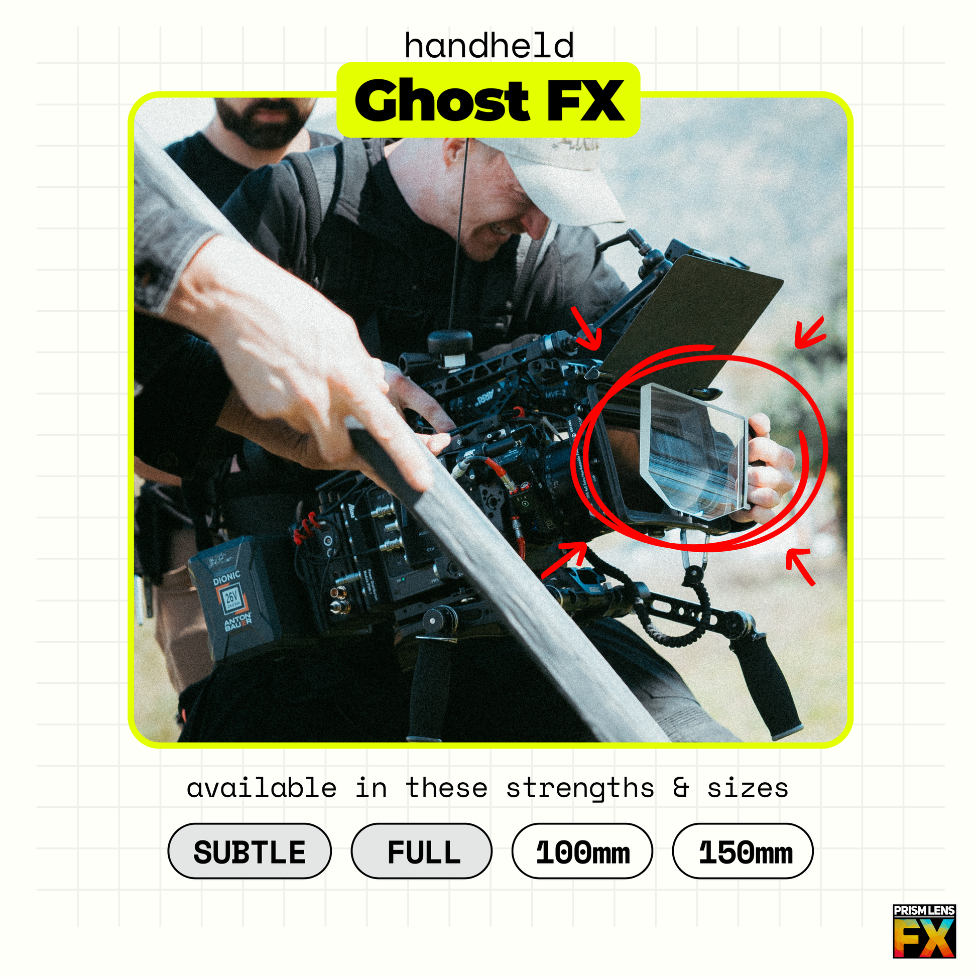 Handheld Ghost FX Filter – 100mm & 150mm Full/Subtle