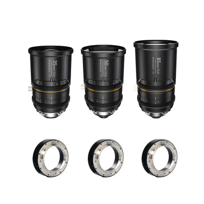 Blazar Great Joy 1.8x Anamorphic T2.9 3-Lens Set