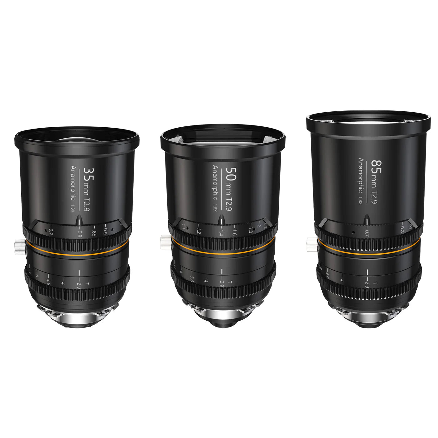 Blazar Great Joy 1.8x Anamorphic T2.9 3-Lens Set