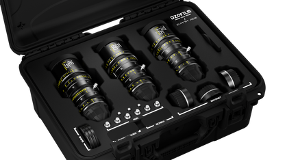 DZOFilm Catta Ace FF 18-35/35-80/70-135mm T2.9 Cine 3-Lens Bundle (PL/EF, Black)