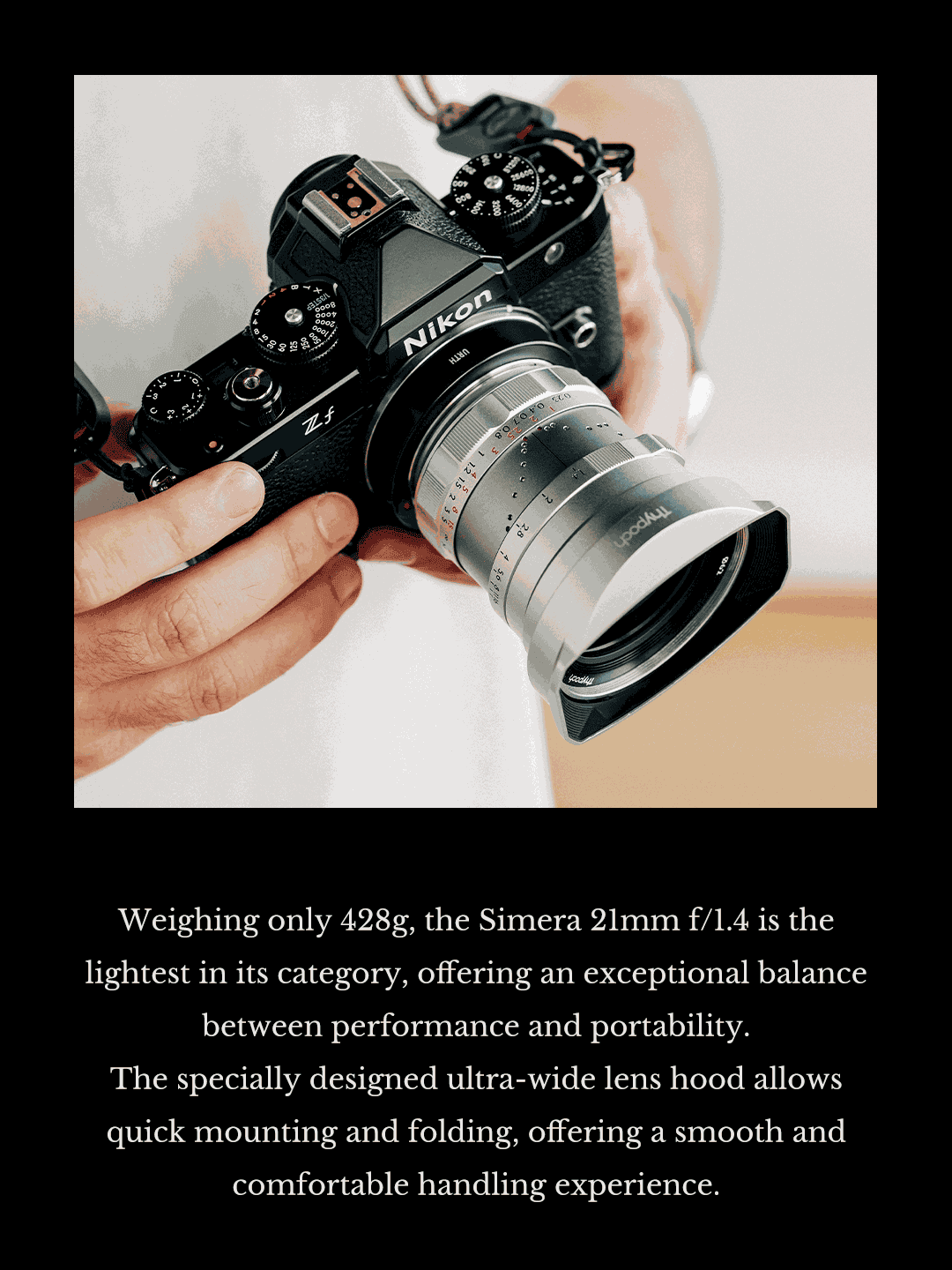 Thypoch Simera 21mm F/1.4 Full-Frame M-Mount Manual Camera Lens
