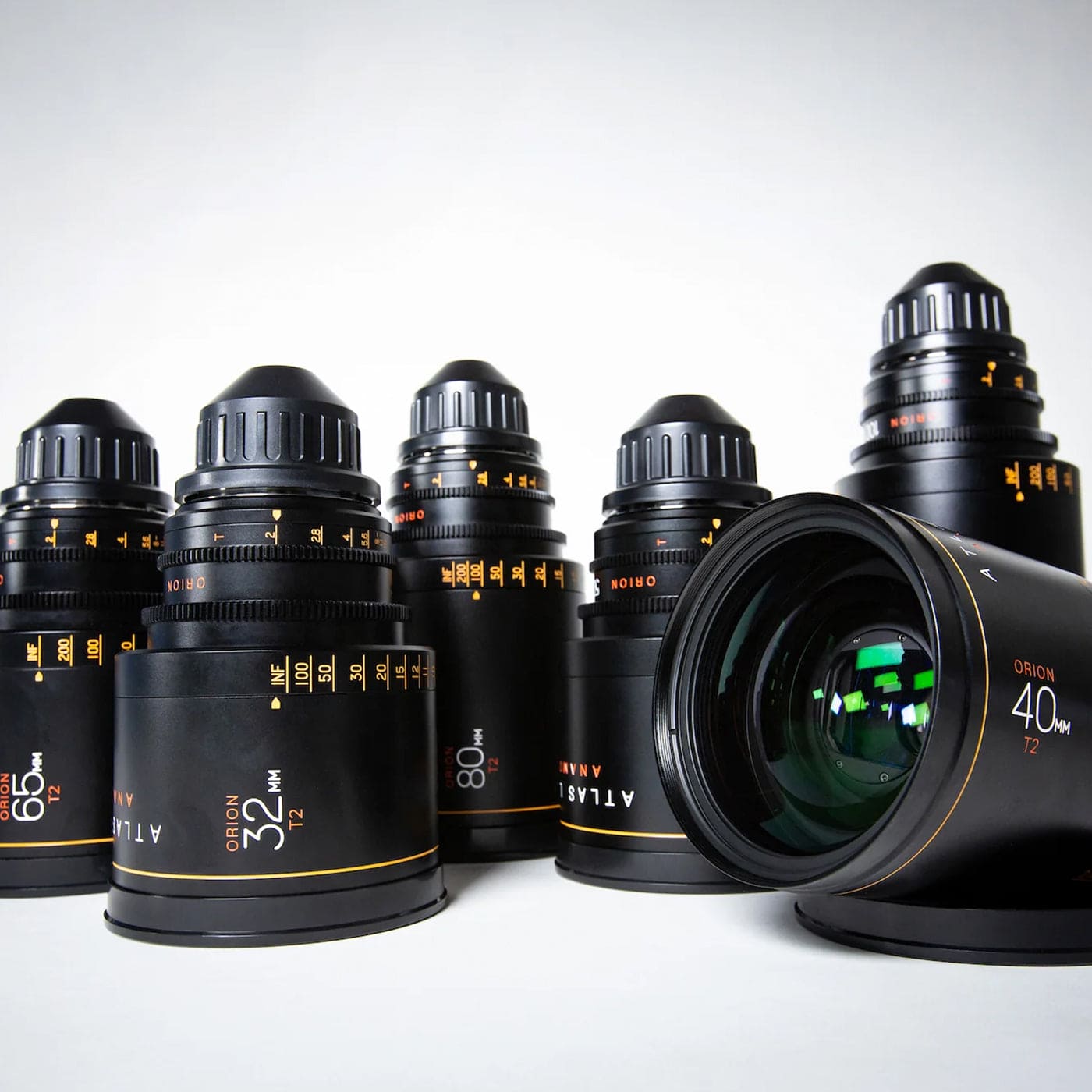 Orion Anamorphic Prime Silver Edition 6-lens set from Atlas Lens Co .