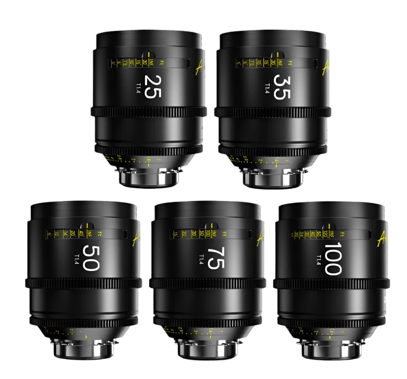 DZO Film Arles FF/VV Prime Cine 5-Lens Set (ARRI PL)