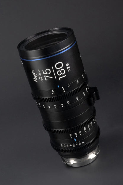 A laowa Ranger zoom 75MM-180MM camera displayed at an event.