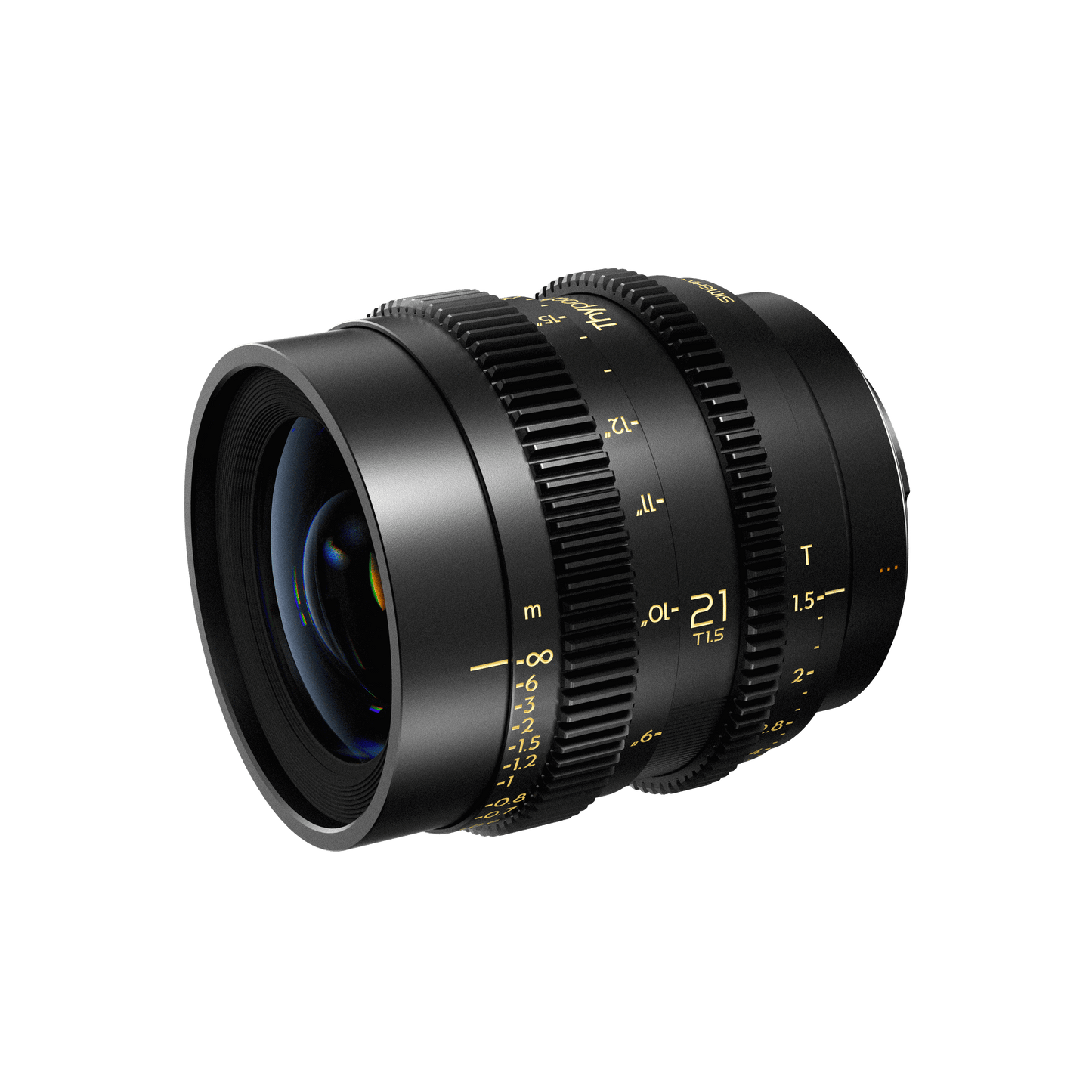 Thypoch Simera-C T1.5 Cine Lens Kit: 21/28/35/50/75mm Professional Camera Lenses