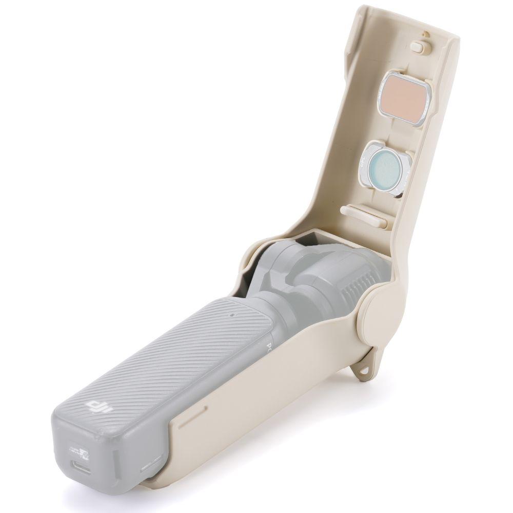 Tilta Protective Travel Case with Wrist Strap Kit for DJI Osmo Pocket 3-Cream White