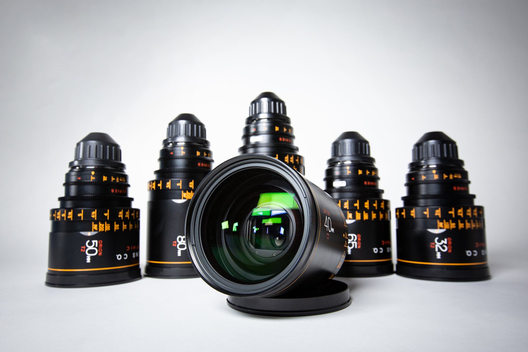 Orion Anamorphic Prime Silver Edition 6-lens set from Atlas Lens Co .