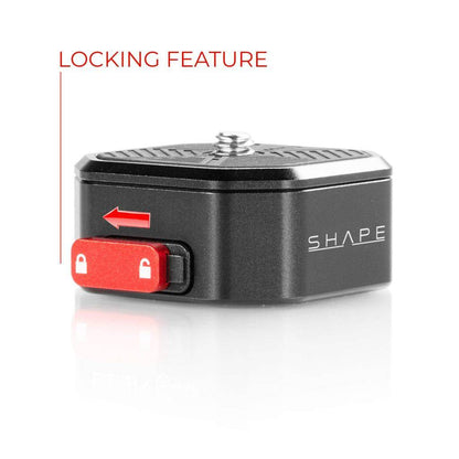 SHAPE Low Profile Mini Quick Release: Monitor & Accessory Mount