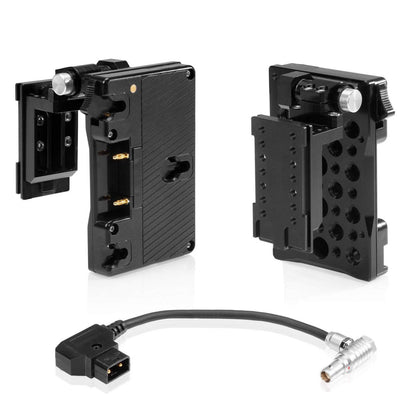 Pivoting Gold Mount Battery Plate for RED KOMODO & KOMODO 6K Production