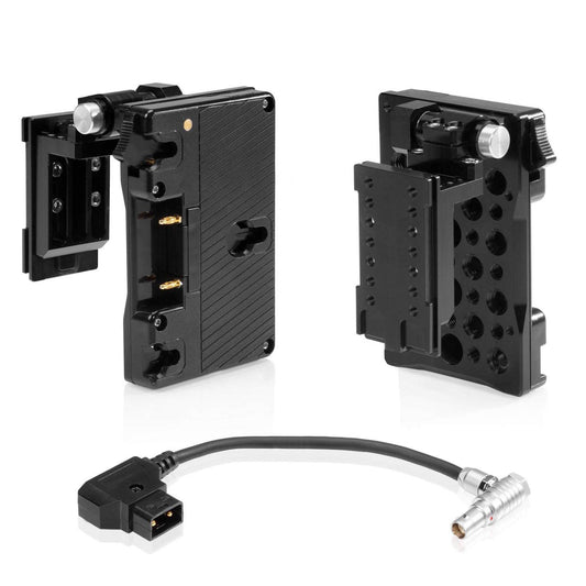 Pivoting Gold Mount Battery Plate for RED KOMODO & KOMODO 6K Production