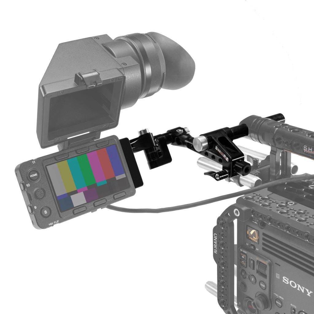 SHAPE Sony Burano Push-Button View Finder Mount: Secure, Adjustable, Durable