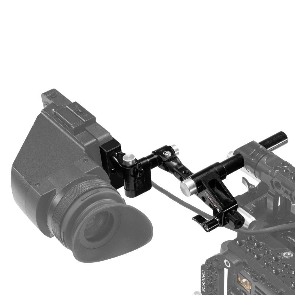 SHAPE Sony Burano Push-Button View Finder Mount: Secure, Adjustable, Durable