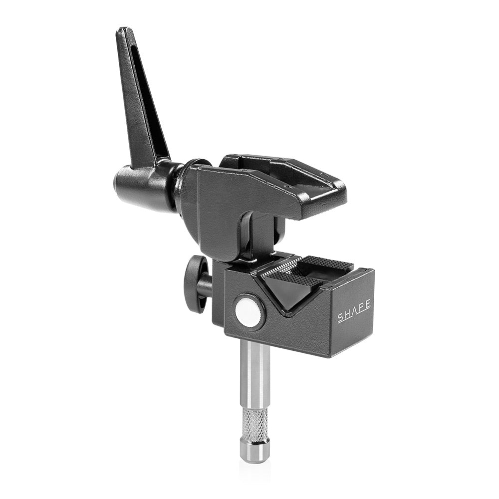 Versatile Super Clamp Ratchet Handle with 5/8 Baby Pin Mount