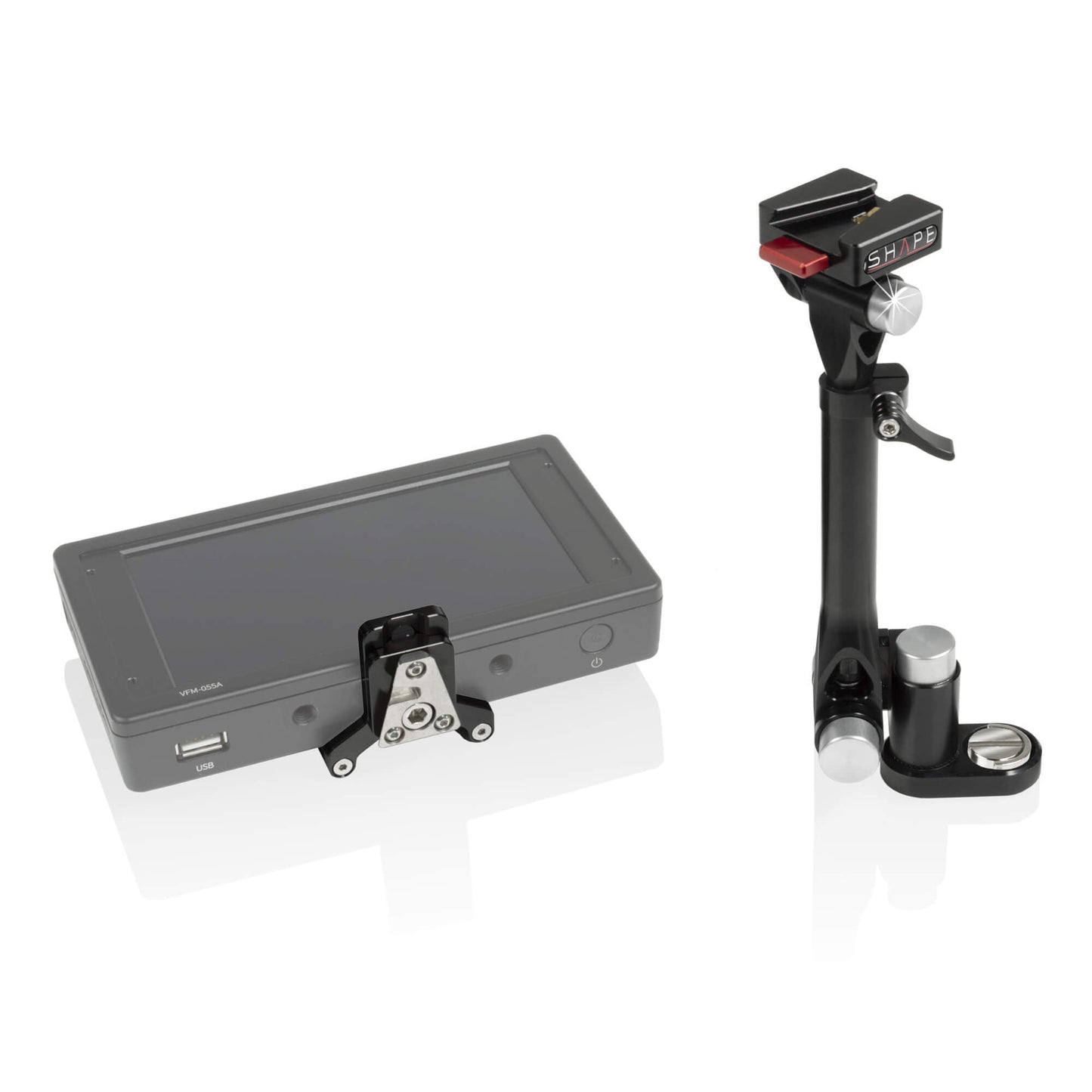 Telescopic Push Button Magic Arm with Mini Quick Release Plate