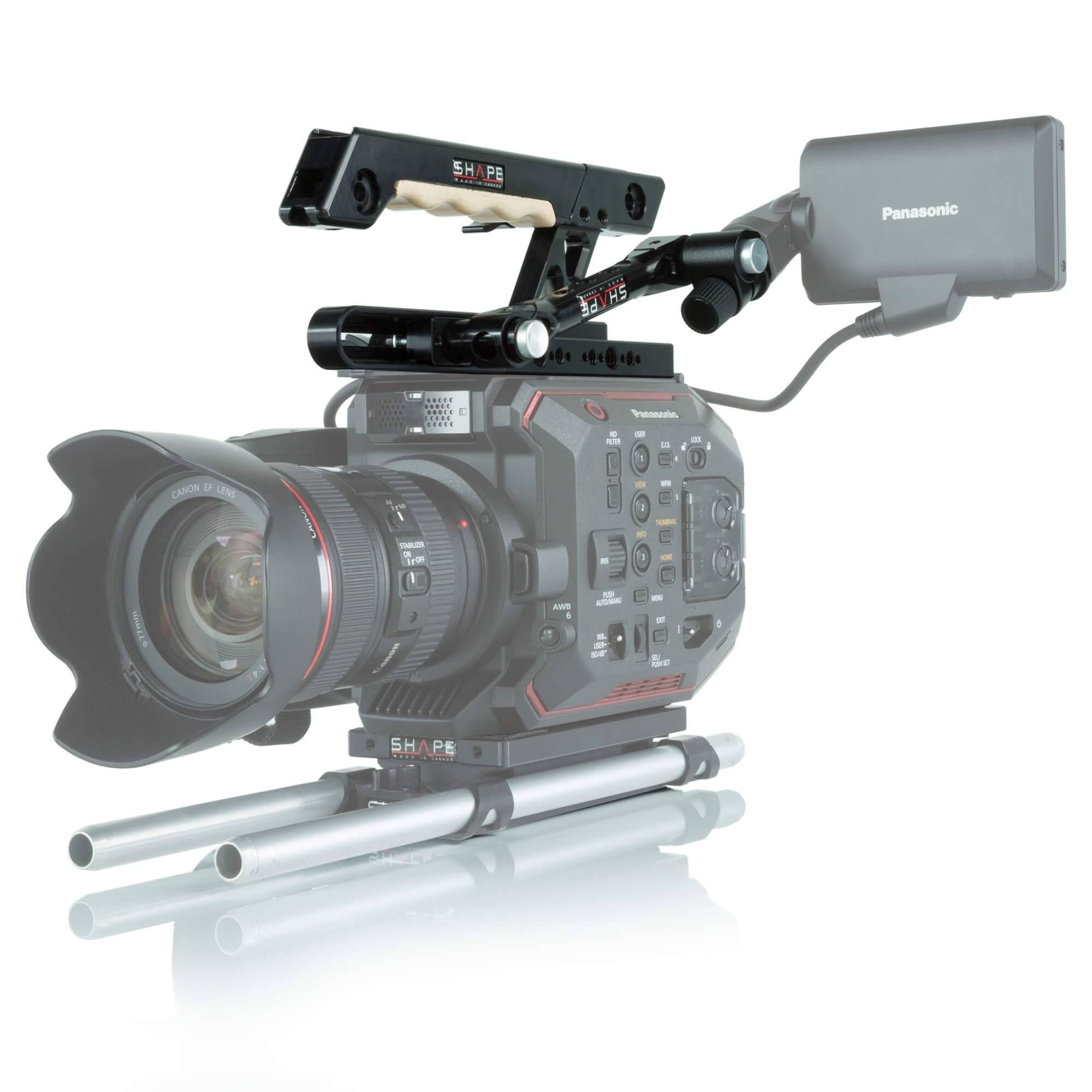 SHAPE View Finder Mount for Panasonic AU-EVA1 Camera - Secure & Adjustable