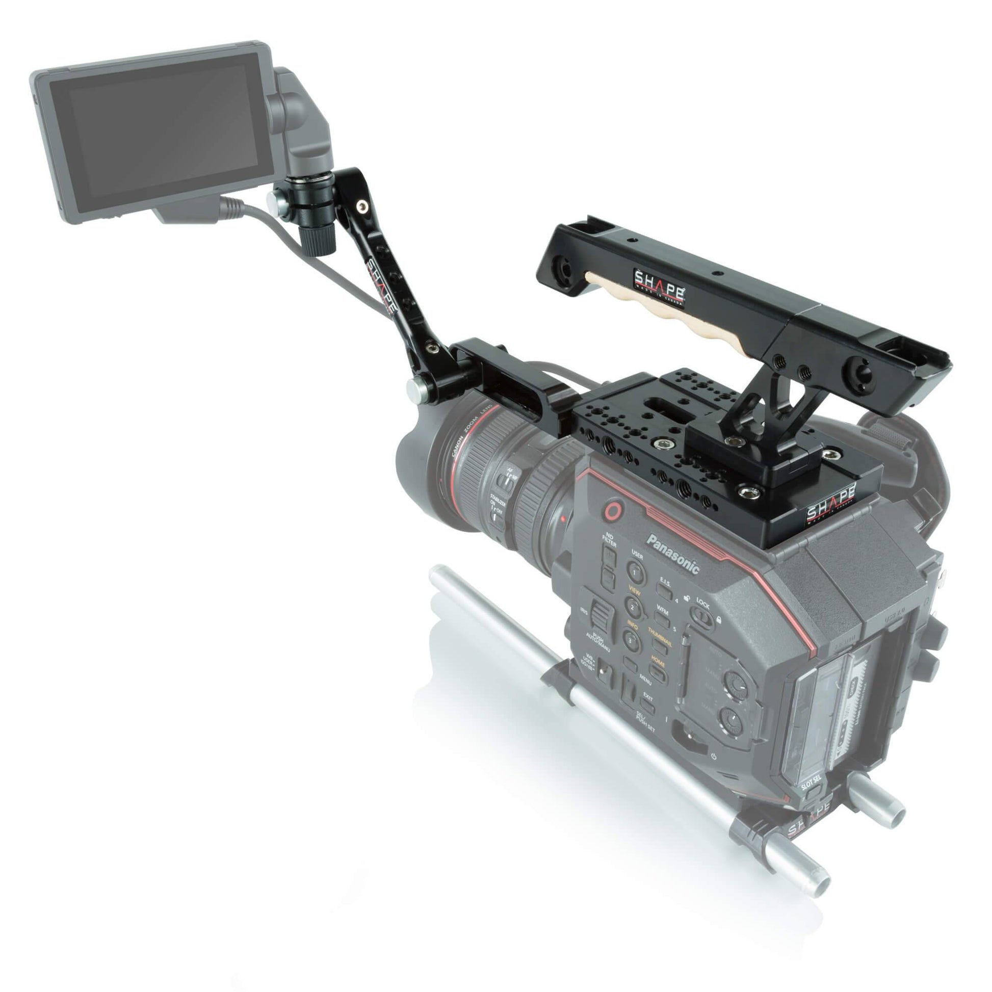 SHAPE View Finder Mount for Panasonic AU-EVA1 Camera - Secure & Adjustable