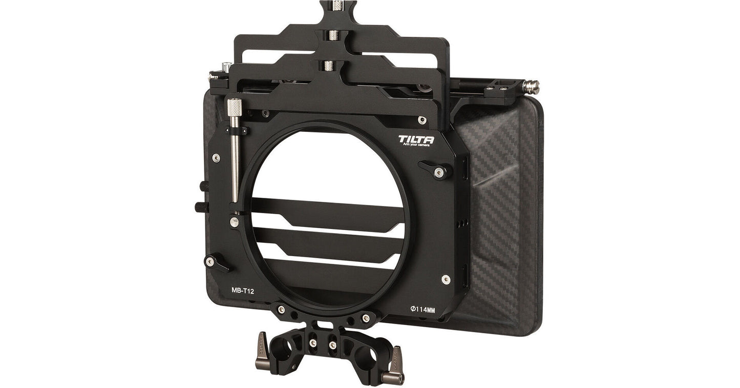 4X5.65 Tilta MB-T12 Matte Box Clamp-On Carbon FIbre